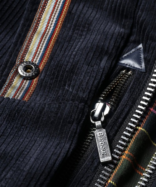 Paul Smith(ポールスミス)の「ウィメンズ "Paul Smith loves Barbour" Beaufort コーデュロイコート / 265901 LCA0433(その他アウター・レディース・ネイビー・10)」の12枚目の写真