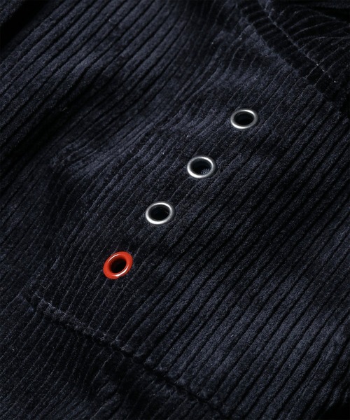 Paul Smith(ポールスミス)の「ウィメンズ "Paul Smith loves Barbour" Beaufort コーデュロイコート / 265901 LCA0433(その他アウター・レディース・ネイビー・10)」の14枚目の写真