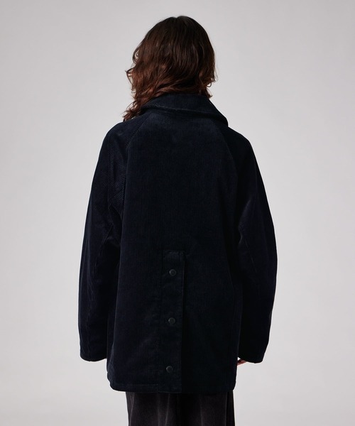 Paul Smith(ポールスミス)の「ウィメンズ "Paul Smith loves Barbour" Beaufort コーデュロイコート / 265901 LCA0433(その他アウター・レディース・ネイビー・10)」の2枚目の写真