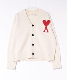 【AMI PARIS】アミ パリス Ami de Coeur Cardogan ウール カーディガン