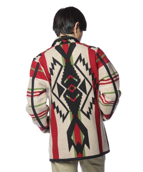 ☆NATIVE JACKET×BEAMS PLUS/ネイティブジャケット×ビームスプラス コンチョ リバーシブルジャケット/Ｓ /100 BEAMS PLUS（ビームスプラス）の「NATIVE JACKET×BEAMS PLUS ⁄ 別注