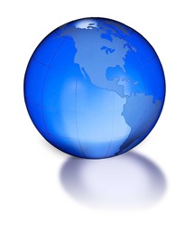 GLOBAL FORME CONCRETE（グローバルフォルムコンクリート）の「オプティカルグロ－ブ ペ－パ－ウェイト（インテリア雑貨）」