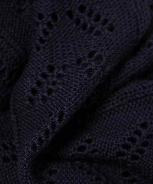 hvc femme（エイチヴィシーファム）の「hvc femme / 7G透かしボレロ			（カーディガン/ボレロ・レディース・グレー/ホワイト/ベージュ/ネイビー・F）」の12枚目の写真