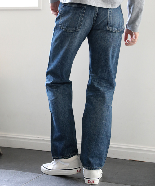 Denime（ドゥニーム）の「【MadeInJapan】Regular Fit S Used Wash Model/レギュラーストレートユーズド加工【FirstDenime】（デニムパンツ・メンズ・ライトインディゴブルー・32/33/34/29/31/30/28/36/38）」の15枚目の写真
