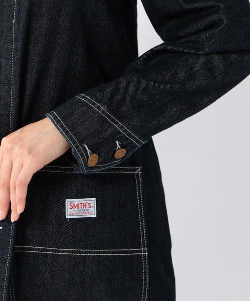 coen（コーエン）の「SMITHデニムカバーオール（カバーオール・レディース・ネイビー・LARGE/MEDIUM）」の10枚目の写真