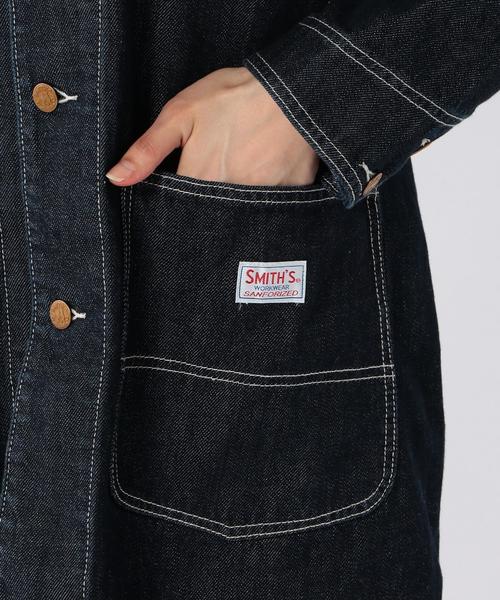 coen（コーエン）の「SMITHデニムカバーオール（カバーオール・レディース・ネイビー・LARGE/MEDIUM）」の11枚目の写真