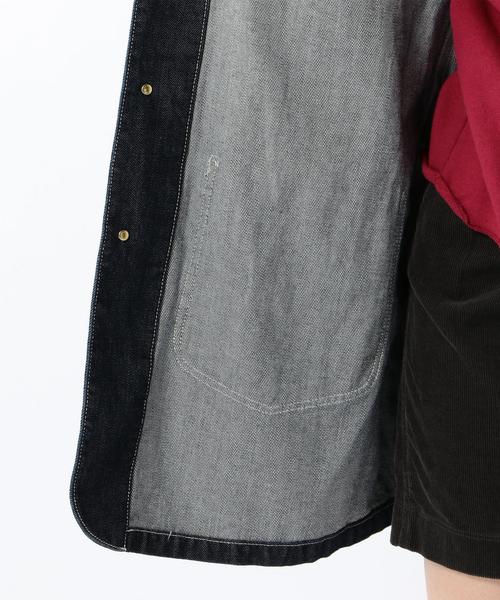 coen（コーエン）の「SMITHデニムカバーオール（カバーオール・レディース・ネイビー・LARGE/MEDIUM）」の13枚目の写真