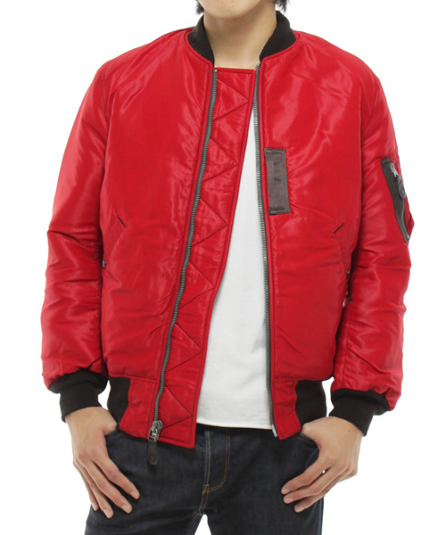 美品 バズリクソンズ MA-1 BR11540 BR11541 赤 Mサイズ スコーピオン MA-1 BUZZ RICKSONS(バズリクソンズ)「Type RED MA-1