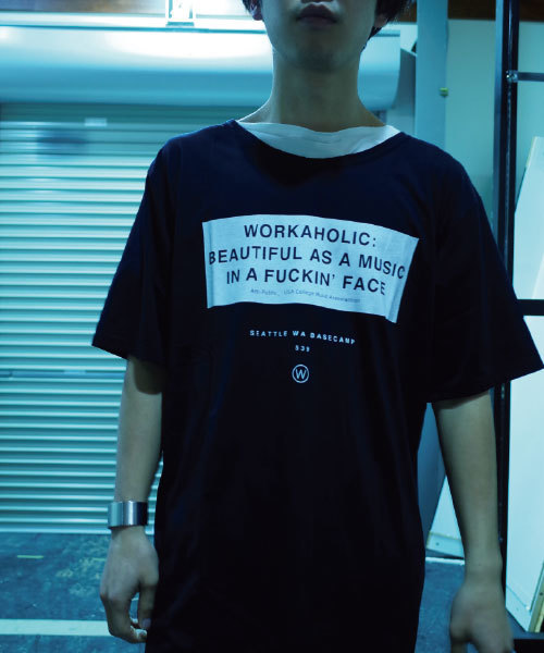 rovtski(ロフトスキー)の「rovtski 【冷感速乾】 綿モダール天竺Uネック半袖 WORKAHOLIC/AXXSTU0014(Tシャツ/カットソー・メンズ・ブラック・LARGE/MEDIUM/X-LARGE)」の1枚目の写真