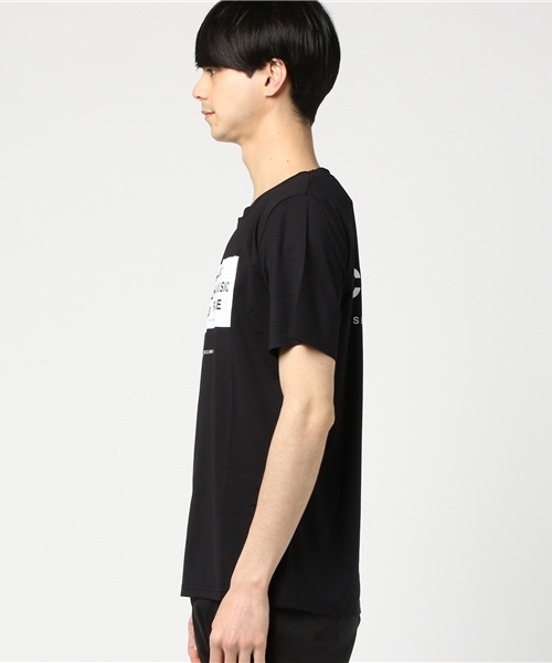 rovtski(ロフトスキー)の「rovtski 【冷感速乾】 綿モダール天竺Uネック半袖 WORKAHOLIC/AXXSTU0014(Tシャツ/カットソー・メンズ・ブラック・LARGE/MEDIUM/X-LARGE)」の2枚目の写真