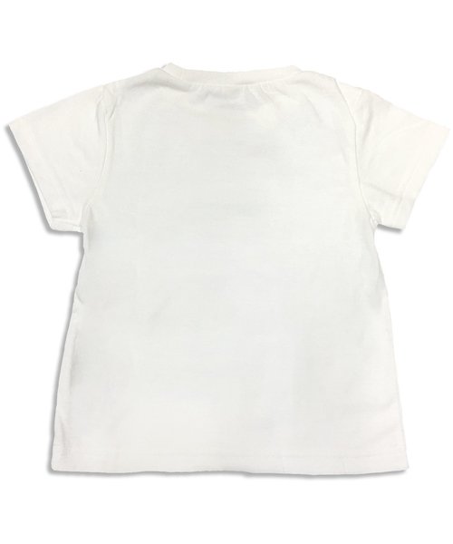 apres les cours（アプレレクール）の「花柄キャミレイヤードТシャツ（Tシャツ/カットソー・キッズ・グレー/オフホワイト/ネイビー・80/140/110/130/90/100/120）」の8枚目の写真