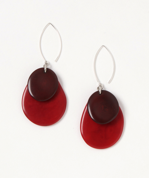 KU-CROISSANT(クークロワッサン)の「【NODOVA】Paris HAVANE ピアス(ピアス(両耳用)・レディース・パープル/イエロー/グリーン/ブルー/アイボリー/ネイビー/ブラウン/レッド/マルチ/ピンク/ターコイズブルー/グレー/オレンジ/オリーブ/ホワイト/ライトブルー/ダークブルー/アクア/テラコッタ/ダークグレー/ブラウン系その他・ONE SIZE)」の19枚目の写真