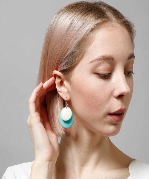 Bijou de M 聞かし クロワッサンピアス Croissant Earring