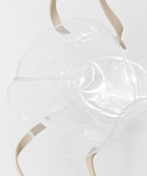 URBAN RESEARCH（アーバンリサーチ）の「PVCクリアトート（トートバッグ・レディース・ブラック/クリア・FREE）」の3枚目の写真