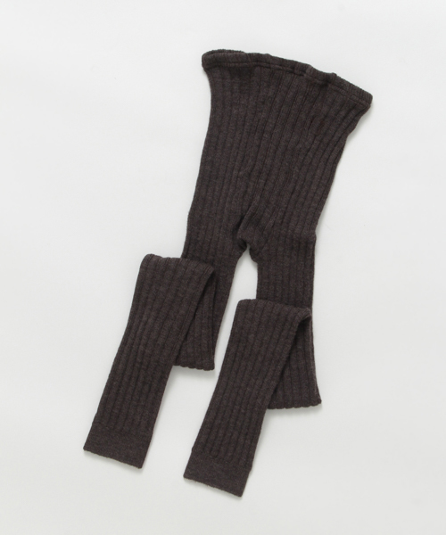 かぐれ(カグレ)の「ランダムリブレギンス(レギンス/スパッツ・レディース・ブラウン/チャコールグレー・FREE)」の4枚目の写真