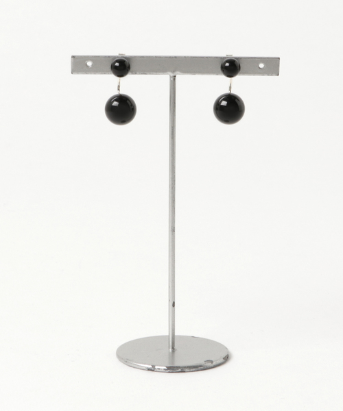 TONE SELECT GOODS（トーンセレクトグッズ）の「【925 SILVER ACC】2ストーンピアスSV925(OG)（ピアス（両耳用）・レディース・その他1/その他2/ブラック/ターコイズブルー/その他3・FREE）」の7枚目の写真
