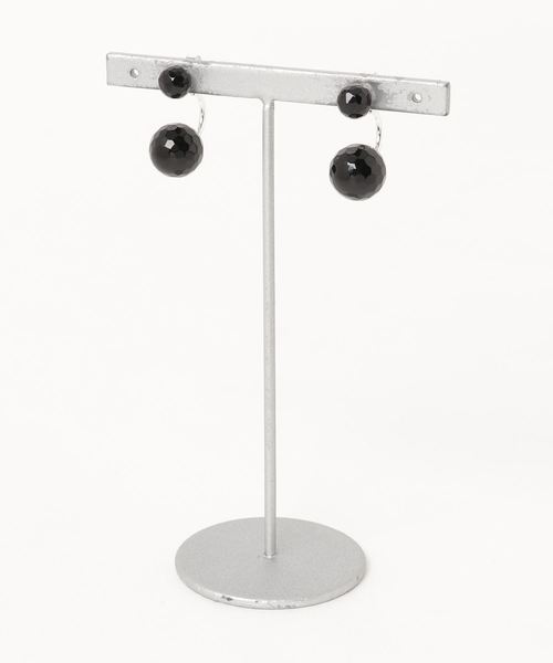 TONE SELECT GOODS（トーンセレクトグッズ）の「【925 SILVER ACC】2ストーンピアスSV925(OG)（ピアス（両耳用）・レディース・その他1/その他2/ブラック/ターコイズブルー/その他3・FREE）」の10枚目の写真