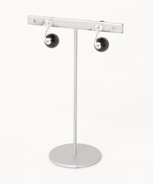 TONE SELECT GOODS（トーンセレクトグッズ）の「【925 SILVER ACC】2ストーンピアスSV925(OG)（ピアス（両耳用）・レディース・その他1/その他2/ブラック/ターコイズブルー/その他3・FREE）」の6枚目の写真