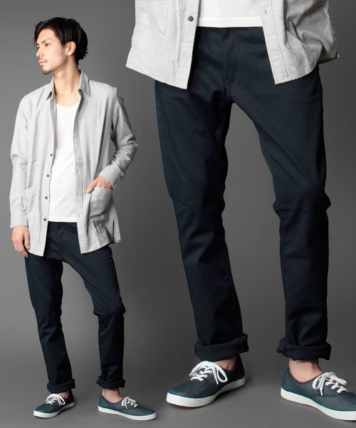 ディッキーズ×ナノユニバース 別注 バナナ型 チノパンツ サイズL ブラック ディッキーズ×ナノユニバース 別注 バナナ型 チノパンツ サイズL