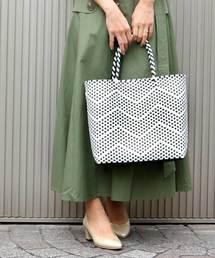 salle de bal | メルカドバック　/かご編みバック / お買いものバック/市場のバッグ(トートバッグ)