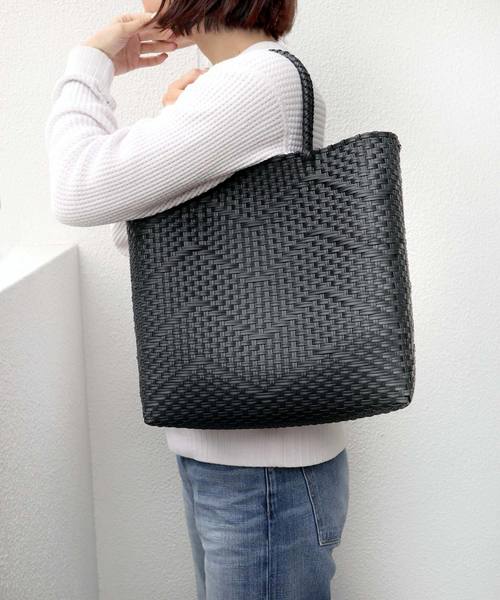 salle de bal（サルデバル）の「メルカドバック　/かご編みバック / お買いものバック/市場のバッグ（トートバッグ・レディース・ホワイト/ブラック/イエロー/ブルー/その他1/その他2/オレンジ・FREE）」の16枚目の写真