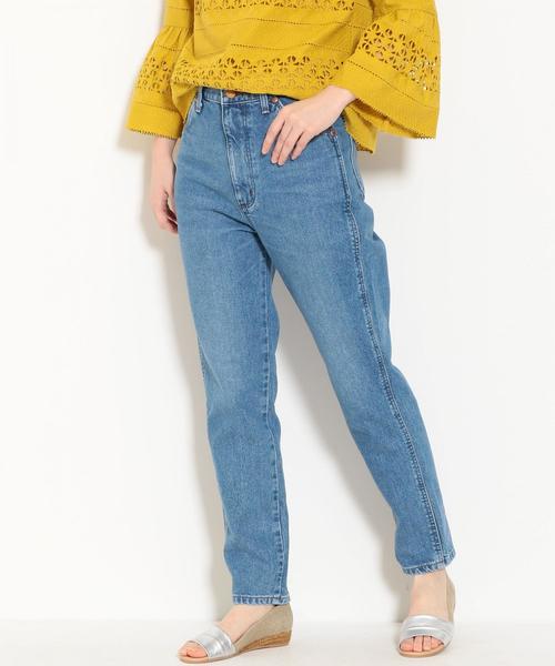 Wrangler（ラングラー）の「[ラングラー]★SC Wrangler スリム デニムパンツ ◆（デニムパンツ・レディース・ブラック/ネイビー・MEDIUM/SMALL）」の2枚目の写真