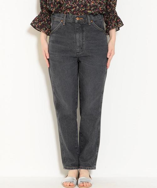 Wrangler（ラングラー）の「[ラングラー]★SC Wrangler スリム デニムパンツ ◆（デニムパンツ・レディース・ブラック/ネイビー・MEDIUM/SMALL）」の4枚目の写真