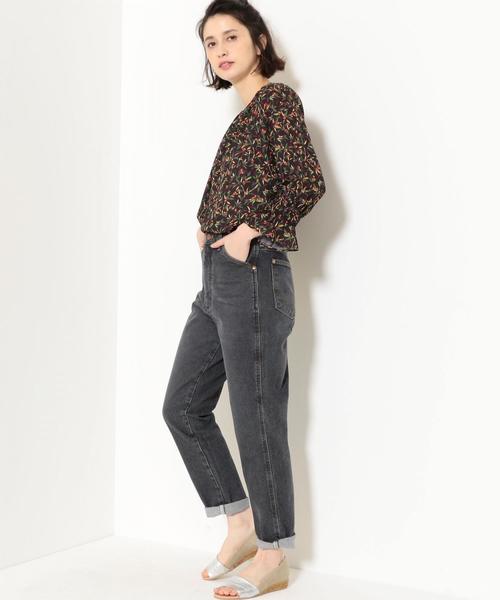 Wrangler（ラングラー）の「[ラングラー]★SC Wrangler スリム デニムパンツ ◆（デニムパンツ・レディース・ブラック/ネイビー・MEDIUM/SMALL）」の6枚目の写真