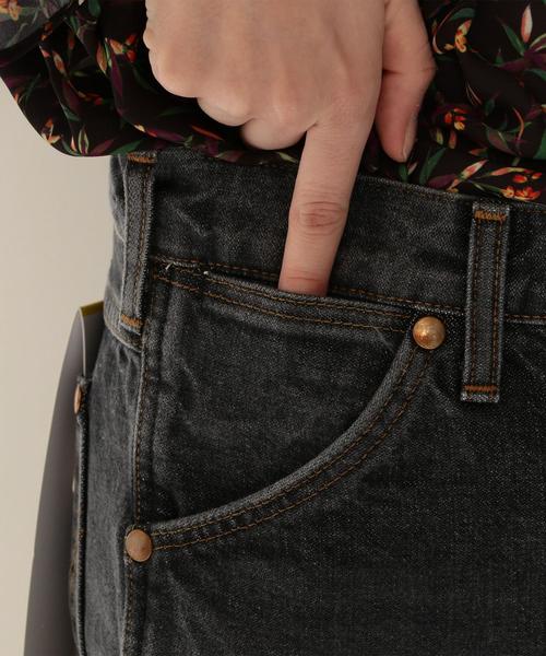 Wrangler（ラングラー）の「[ラングラー]★SC Wrangler スリム デニムパンツ ◆（デニムパンツ・レディース・ブラック/ネイビー・MEDIUM/SMALL）」の11枚目の写真