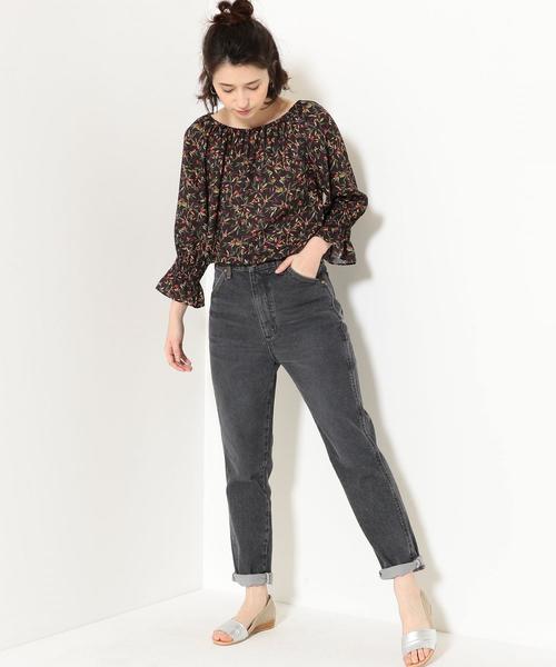 Wrangler（ラングラー）の「[ラングラー]★SC Wrangler スリム デニムパンツ ◆（デニムパンツ・レディース・ブラック/ネイビー・MEDIUM/SMALL）」の15枚目の写真