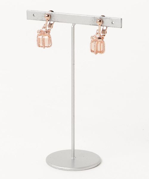 tone(トーン)の「【Eeny,meeny,miny,moe*】wish box earring(イヤリング・レディース・ホワイト/ピンク/ピンク系その他/ワイン/その他1/クリア/その他2/ピンク系その他2/ラベンダー/ターコイズブルー・FREE)」の5枚目の写真