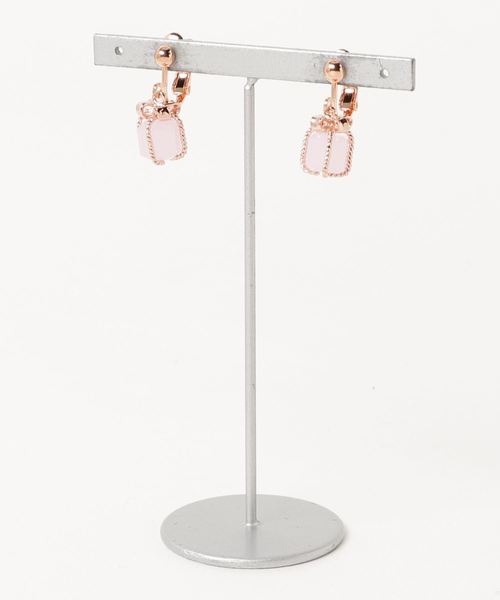 tone(トーン)の「【Eeny,meeny,miny,moe*】wish box earring(イヤリング・レディース・ホワイト/ピンク/ピンク系その他/ワイン/その他1/クリア/その他2/ピンク系その他2/ラベンダー/ターコイズブルー・FREE)」の4枚目の写真