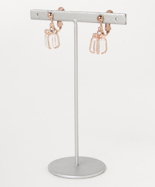 tone(トーン)の「【Eeny,meeny,miny,moe*】wish box earring(イヤリング・レディース・ホワイト/ピンク/ピンク系その他/ワイン/その他1/クリア/その他2/ピンク系その他2/ラベンダー/ターコイズブルー・FREE)」の8枚目の写真