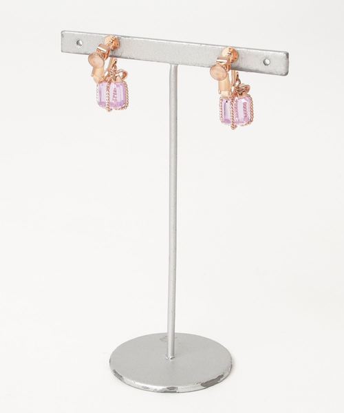 tone(トーン)の「【Eeny,meeny,miny,moe*】wish box earring(イヤリング・レディース・ホワイト/ピンク/ピンク系その他/ワイン/その他1/クリア/その他2/ピンク系その他2/ラベンダー/ターコイズブルー・FREE)」の11枚目の写真