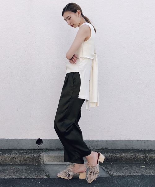 高価値セリー Ameri（アメリ）の「GLOSSY COLOR WEAR - PANTS（その他パンツ）」 パンツ