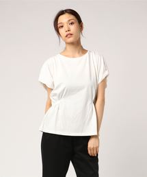 タックフレンチウエストギャザーTEE