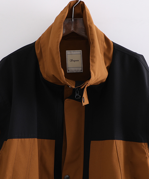 Iroquois（イロコイ）の「【Iroquois】T/C HIGH COUNT WEATHER COAT（その他アウター・メンズ・キャメル・1/2）」の4枚目の写真
