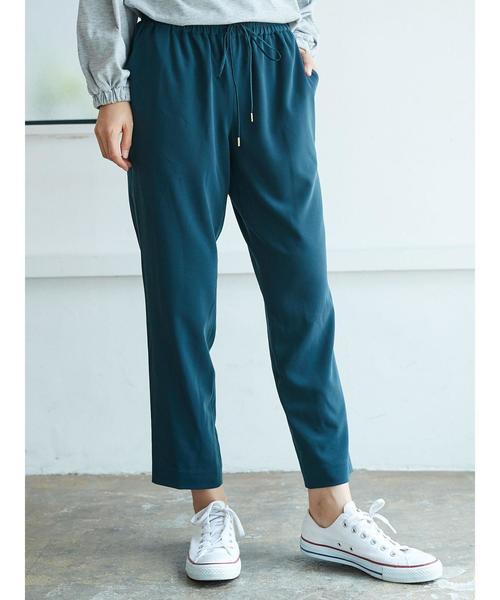AMERICAN HOLIC(アメリカンホリック)の「ドロストテーパードパンツ(その他パンツ・レディース・ベージュ/グリーン/ブラック・L/M)」の11枚目の写真