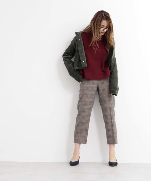 N.（N. Natural Beauty Basic）（エヌエヌナチュラルビューティーベーシック）の「コーデュロイカバーオール（ＵＮＩＶＥＲＳＡＬ　ＯＶＥＲＡＬＬ（カバーオール・レディース・ブラック/カーキ・MEDIUM）」の11枚目の写真