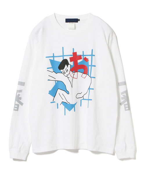 BEAMS T(ビームスティー)の「Colliu / Long Sleeve Tee(Tシャツ/カットソー)」|ホワイト