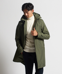 インナーダウン脱着ナイロンフーデットコート