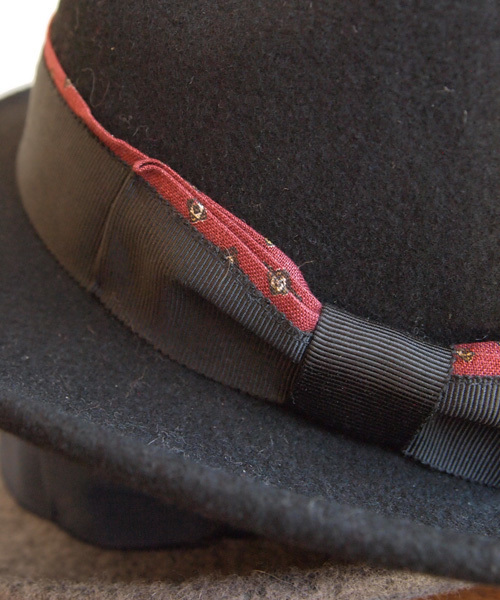 BEAUTY&YOUTH UNITED ARROWS（ビューティーアンドユースユナイテッドアローズ）の「BYBC ∵フェルトコモンリボンハット ◆§5（ハット・レディース・ブラック/グレー・FREE）」の5枚目の写真