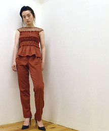 kaene | タックパンツ(スラックス)