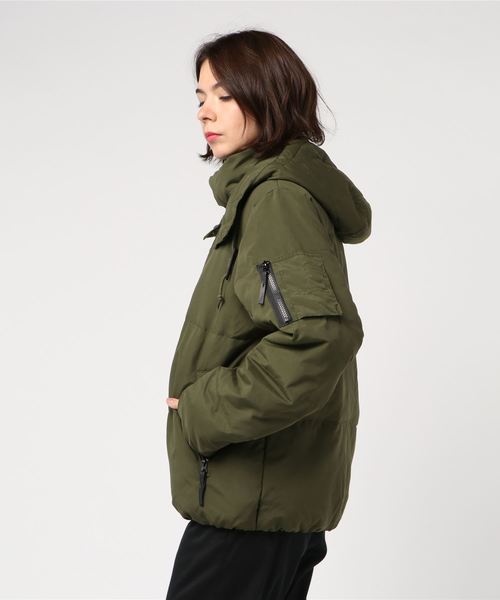 rovtski(ロフトスキー)の「2018AW WT REG DOWN JKT(ダウンジャケット/コート・レディース・ブラック/レッド/カーキ・MEDIUM/LARGE)」の4枚目の写真