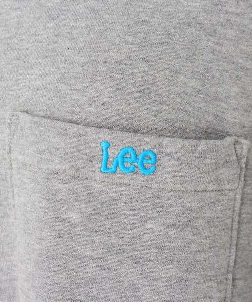 Lee（リー）の「Lee フード裏毛ワンピ（ワンピース・レディース・ブラック/グレー・02）」の10枚目の写真