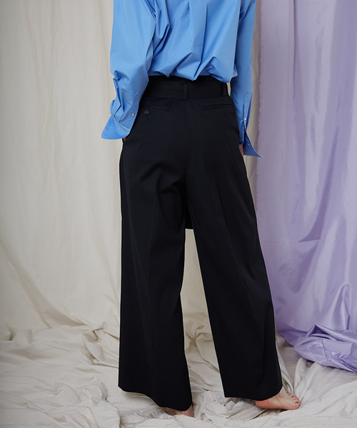 MAISON SPECIAL(メゾンスペシャル)の「ウォッシャブルラチネフレアパンツ 【MAISON SPECIAL/メゾンスペシャル】(その他パンツ・レディース・ホワイト/ブラック/ブロンズ・38/36)」の22枚目の写真