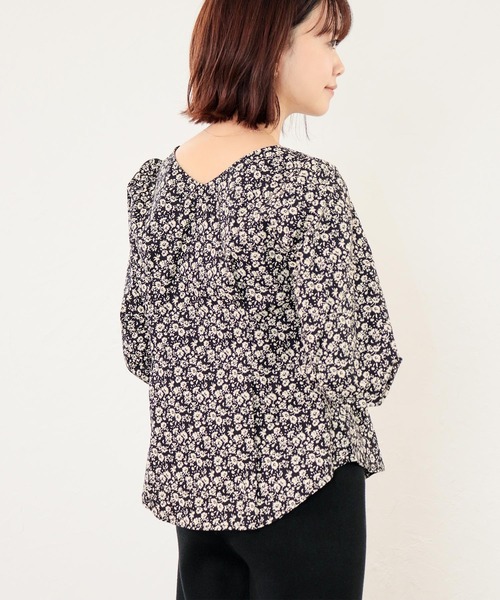 SESTO（セスト）の「パフスリーブメタル釦ブラウス（シャツ/ブラウス・レディース・カーキ/ベージュ/ブラック/ホワイト・M）」の20枚目の写真