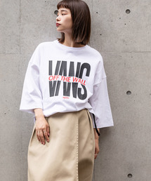 VANS | VANS/ヴァンズ Center OTW Logo S/S T-Shirt(Tシャツ/カットソー)