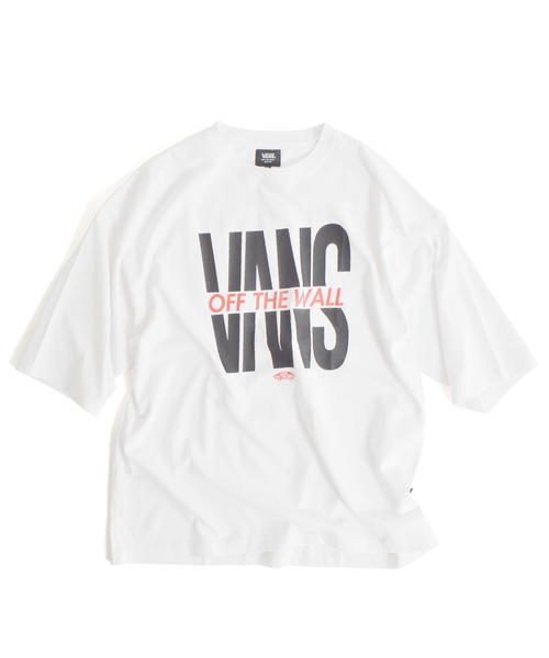 VANS(バンズ)の「VANS/ヴァンズ Center OTW Logo S/S T-Shirt(Tシャツ/カットソー・メンズ・ホワイト/ブラック/バイオレット・S/M/L/XL)」の11枚目の写真