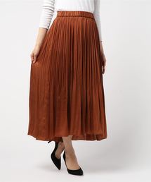 DISCOAT | サテンアシメプリーツスカート(スカート)